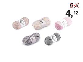 Мохерна прежда за плетене с топчета Dori 100 г