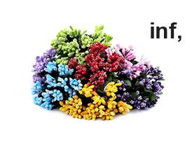 Цветни плодници на тел/декоративна китка за дреха за сватба