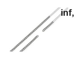 Верижка за дамска чанта дължина 120 см