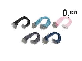 Сплетен шнур с карабина с дължина 45 см