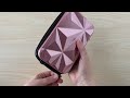 Дамска чанта десен черупка/калъф crossbody с презрамка 18 х 11 см