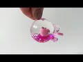 Висулка за раница/ключодържател с течност и блясък
