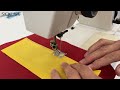 Пластмасово ролково / цилиндрично краче за шиене на апликации