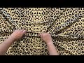 Сатенена еластична лента с животински мотив
